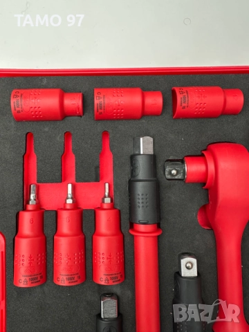 LiCOTA 1/2" - Комплект изолирани инструменти 4-32мм 20части, снимка 4 - Гедорета - 52932039