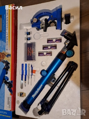 Детски телескоп и микроскоп, снимка 3 - Образователни игри - 53642610