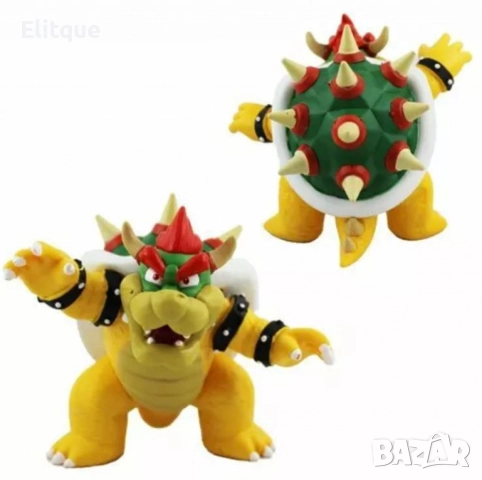 Фигурка Super Mario – Баузър, снимка 3 - Фигурки - 52745166