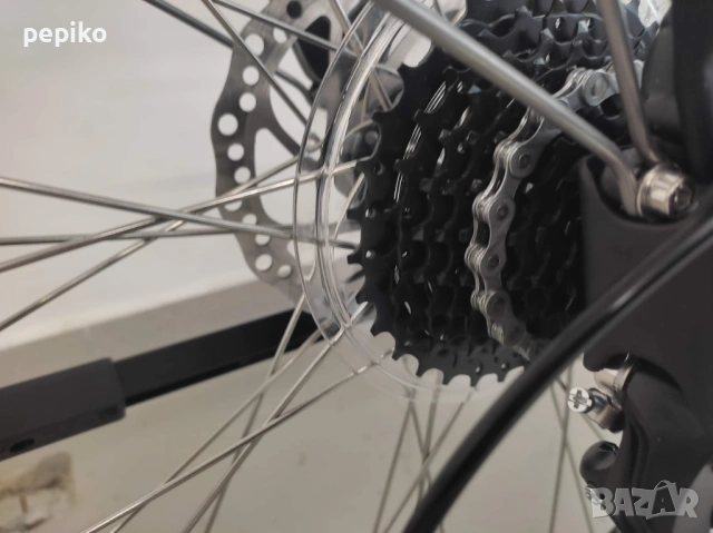 Продавам колела внос от Германия алуминиев електрически велосипед E-POVER STR 28 цола, снимка 14 - Велосипеди - 53499942
