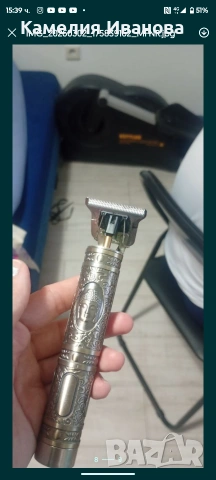 Машинка за подстригване 5 в 1 -тример за нос и брада +8 накрайници бонус 