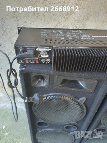 Тонколони,  усилвател и DJ смесител , снимка 3 - Тонколони - 53665716