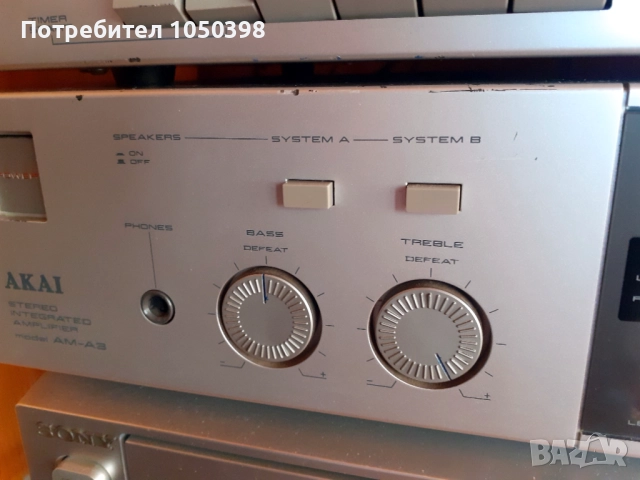 Уникален сет AKAI AM-A3 усиловател и дек HX-A2- Идеална работа. ПРОМОЦИЯ, снимка 8 - Ресийвъри, усилватели, смесителни пултове - 52990386