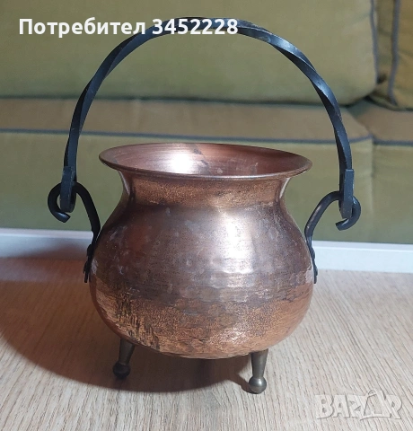 Котле медно за ценители , снимка 5 - Декорация за дома - 53891169