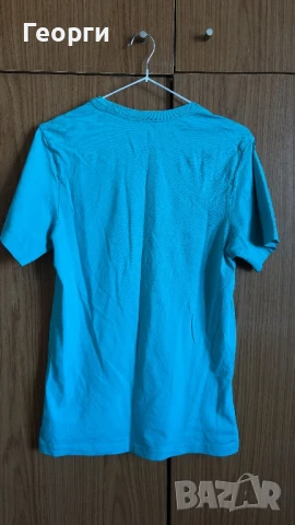 Синя Nike тениска, снимка 2 - Тениски - 50939583