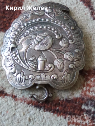 Пафта стара сребърна 1 брои 50103, снимка 7 - Антикварни и старинни предмети - 52220121