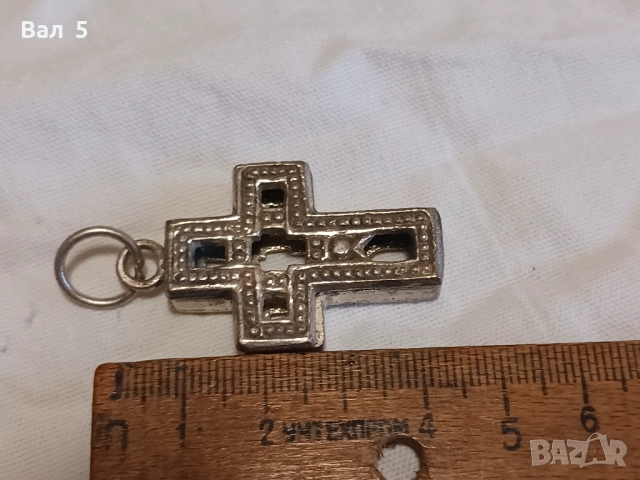 Възрожденски реликвен кръст , кръстче - Енколпион . РЕПЛИКА, снимка 3 - Антикварни и старинни предмети - 52938264
