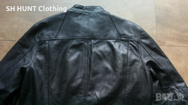 Jack & Jones JJCODALTON Leather Jacket Размер S мъжко яке естествена кожа 1-63, снимка 6 - Якета - 52825176