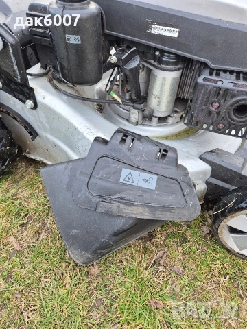 Бензинова самоходна косачка "GargolGBM-E51RHWE с кош и стартерно запалване, снимка 7 - Градинска техника - 53682119