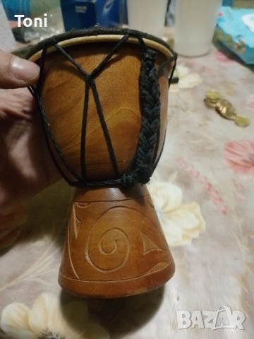 много красива тарамбука 15-16см, снимка 2 - Антикварни и старинни предмети - 53953173