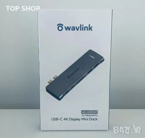 хъб USB-C 4K, снимка 1 - Дънни платки - 48735275