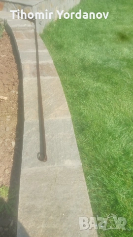 Ръжен за пещ, ковано желязо., снимка 5 - Антикварни и старинни предмети - 53898854