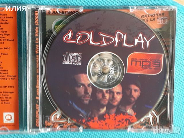 Coldplay 1999-2008 (Alternative Rock)(Формат MP-3), снимка 3 - CD дискове - 45622524