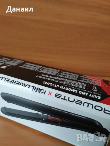 НОВО!!! Преса за коса Rowenta , снимка 13 - Преси за коса - 53244494