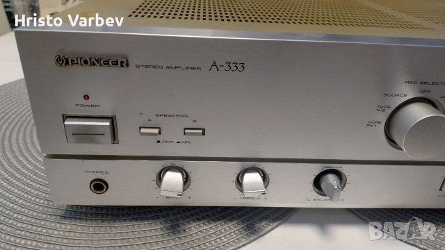 Pioneer A-333, снимка 2 - Ресийвъри, усилватели, смесителни пултове - 54091064