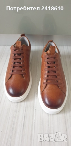 JOOP! Leather Mens Size 44/28см  НОВО! ОРИГИНАЛ! Мъжки спортно - елегантни обувки естествена кожа!, снимка 5 - Кецове - 52342963