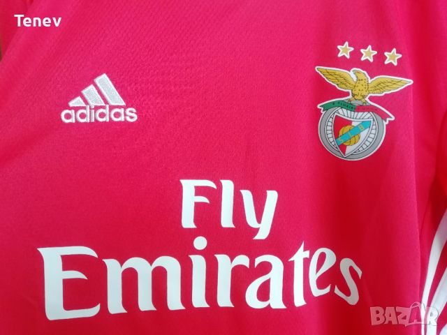 Benfica Adidas оригинална нова тениска фланелка Бенфика S размер, снимка 3 - Тениски - 45904098