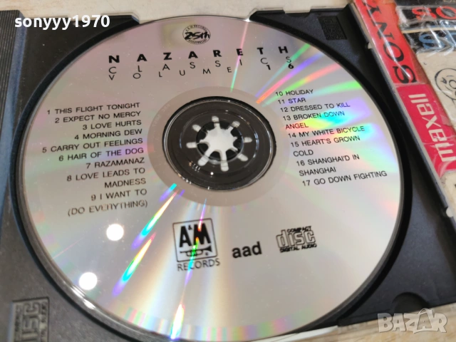 NAZARETH-ORIGINAL CD 0503261637H2E6R66, снимка 10 - CD дискове - 53724167