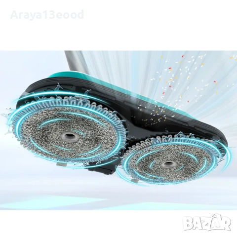 Безжична прахосмукачка и моп 2 в 1 Bosch Unlimited 7 ProHygienic Aqua BCS71HYG1 с LED светлини, снимка 7 - Прахосмукачки - 53778537