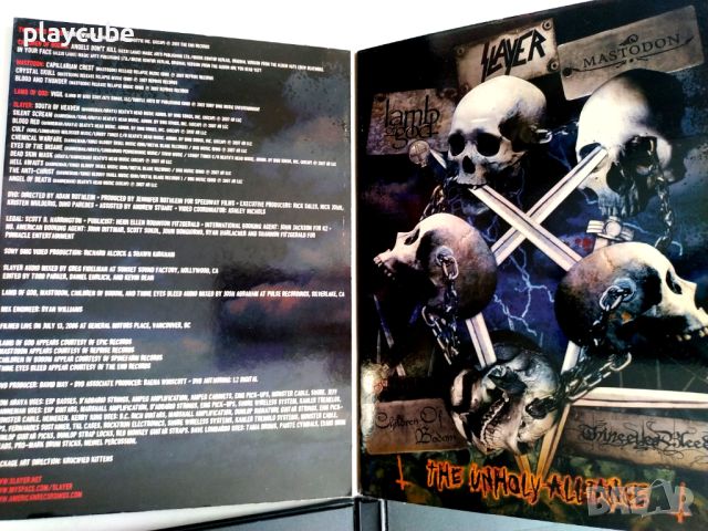 DVD - Slayer, Mastodon, Children Of Bodom, Lamb Of God, Thine Eyes Bleed, снимка 4 - DVD дискове - 45724568