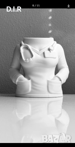 Държач за химикалки за лекарска престилка - Организатор за медицинско бюро, снимка 3 - Художествена литература - 53080587