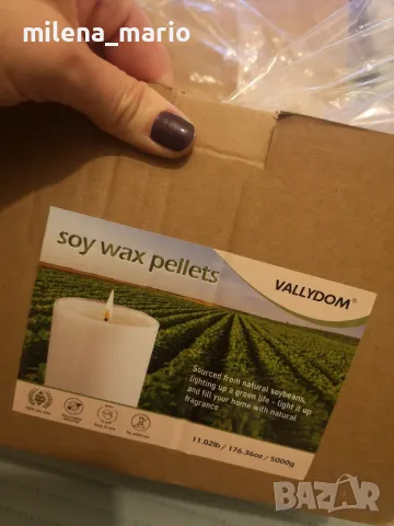 Материали за свещи*соя*цветове*аромати, снимка 2 - Други - 49638139