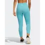 Дамски спортен клин ADIDAS Believe This 2.0 Logo 7/8 Training Leggings Turquoise, снимка 2