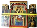 Православна дървена икона - триптих 1, снимка 8