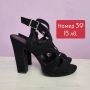 Разнообразие от дамски сандали на ток номер 39 , снимка 5