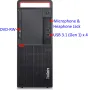 Lenovo M910T Tower, Core i5 6th Gen, 8 GB,SSD 256 + 1 TB HDD 24м Гар., снимка 3