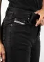 Дамски мото дънки John Doe Betty Biker Jeans Black Used 30/34, снимка 7