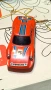 80s with this vintage plastic Porsche 904 GTS remote-controlled toy car, made in Singapore, снимка 5