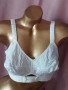 Винтидж Бял и черен сутиен от памук от 60 те години , снимка 9