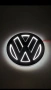 Светеща емблема за Volkswagen 110 мм - нова, снимка 1