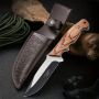 Ловен нож Wild Survival - стомана 420 - D2 за лов, риболов и къмпинг !