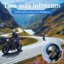 Мотоциклетни Bluetooth слушалки с интерком за каска YYTFY, снимка 2