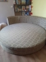 Диван с функция сън, кръгъл с диаметър 2м., снимка 2