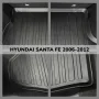 ТОП ОБЯВА 3D Гумена Стелка За Багажник LUXLINE за HYUNDAI SANTA FE 7 местна 2006 2012, снимка 2