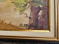 Картина Пейзаж Мария Йорданович( 1887-1968), снимка 5