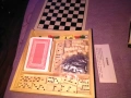 Пет игри в едно карти домино барбут не се сърди човече и шах нови, снимка 6