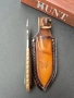 Нож Benchmade 15018 Hunt Saddle Mountain Skinner с кожена кания, снимка 9