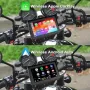 Нов Моторен GPS с CarPlay, Android Auto и двойна Bluetooth връзка мотор, снимка 4