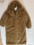 Дамско палто с косъм размер М, снимка 1