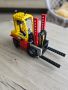 LEGO Technic 8843 Technic Fork-Lift Truck камион с вилочен повдигач Vintage Lego set, снимка 3