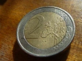 2002 г. Гърция МОНЕТА 2 ЕВРО с буквата S в звездата Отлично състояние Greece 2 EURO coin, снимка 2