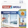 Термо фолио за прозорци tesa – ново, прозрачно, 1.7 x 1.5 м, снимка 10