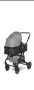 Lorelli Бебешка количка 2в1 Alba Premium Opaline Grey , снимка 4
