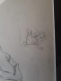 Васил Стоилов,графика,рисунка,стара картина,оригинал,подписана, снимка 2