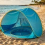 Саморазгъваща плажна палатка с детски басейн 2в1, снимка 7