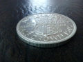 1/2 кoрона 1940 година Англия сребро, снимка 4